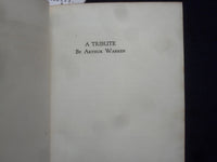 1914 GEORGE WESTINGHOUSE - A TRIBUTE HARDCOVER BOOK BY ARTHUR WARREN - K 209