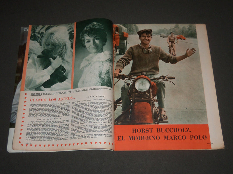 1961-1968 BRIGETTE BARDOT - ECRAN SPANISH MAGAZINES LOT OF 5 - O 2361K