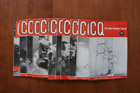 1946-1951 CQ THE RADIO AMATEURS' JOURNAL - LOT OF 11 - O 3904