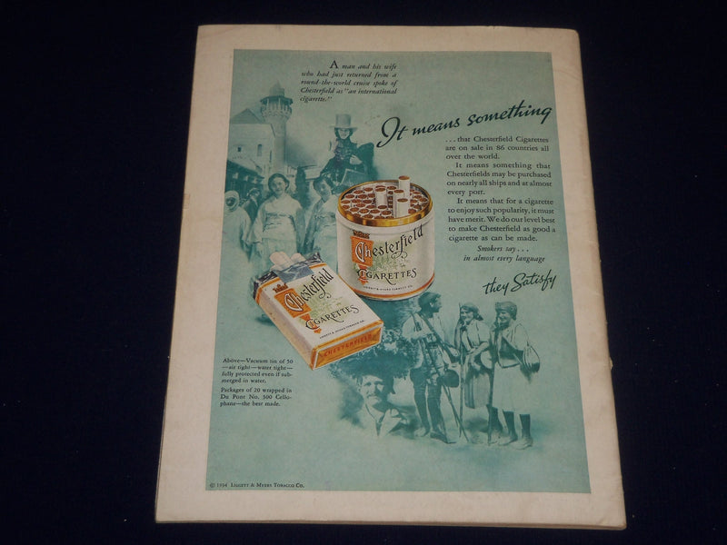 1934 DECEMBER SILVER SCREEN MAGAZINE - JANET GAYNOR COVER - SP 2622