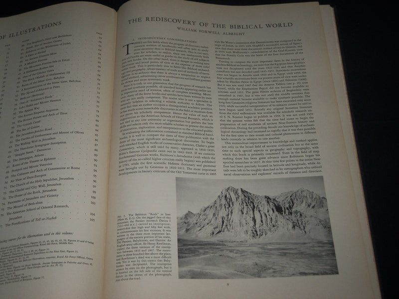 1945 THE WESTMINSTER HISTORICAL ATLAS TO THE BIBLE BY WRIGHT & FILSON - KD 5378