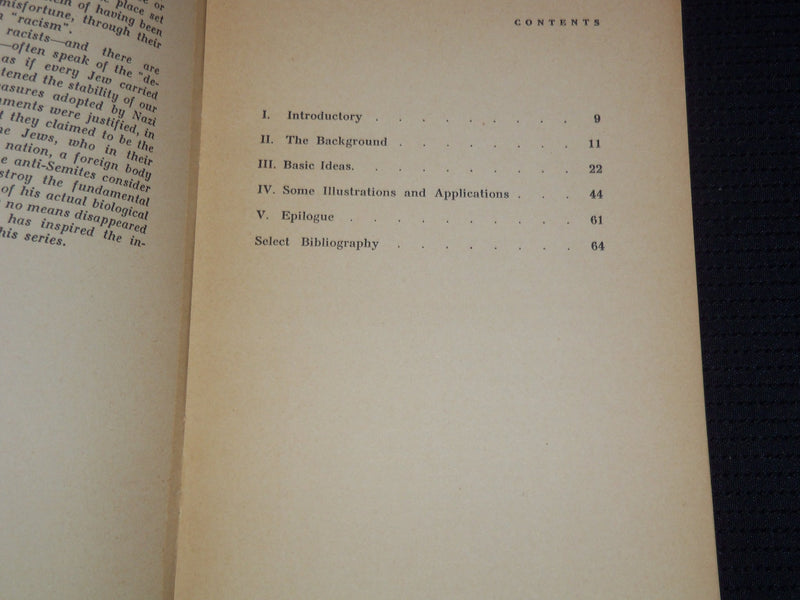 1954 JEWISH THOUGHT AS A FACTOR IN CIVILIZATION BOOK BY LEON ROTH - J 9576