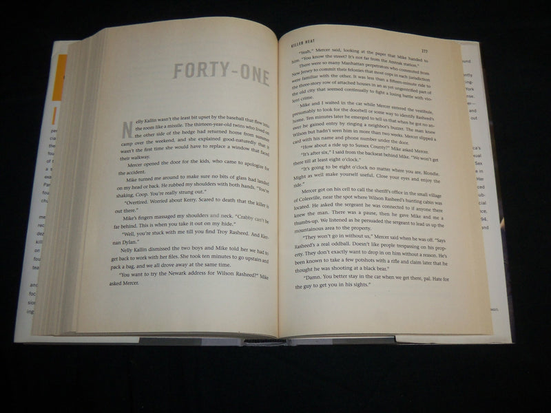 2008 KILLER HEAT HARDCOVER BOOK SIGNED BY LINDA FAIRSTEIN - KD 6823