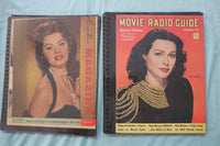 HOLLYWOOD MOVIE STAR SCRAPBOOK PAGES - 200+ PAGES AND 3 EMPTY ALBUMS - E 26488