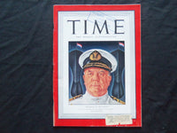 1942 MARCH 9 TIME MAGAZINE - VICE-ADMIRAL HELFICH OF THE INDIES - T 804