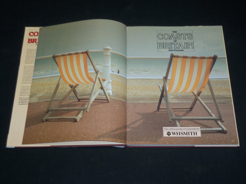 1985 THE COASTS OF BRITAIN HARDCOVER BOOK BY JOHN FREEMAN- GREAT PHOTOS - I 1998