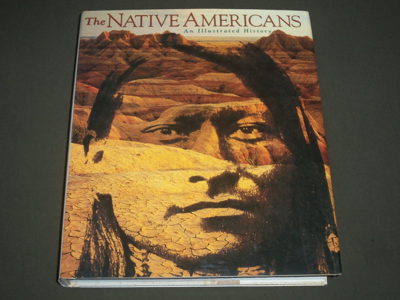 1993 THE NATIVE AMERICANS HARDCOVER BOOK BY BETTY & IAN BALLANTINE - I 1518