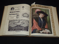 1912 JANUARY-JUNE LE THEATRE MAGAZINE BOUND VOLUME - 12 ISSUES - KD 2278D