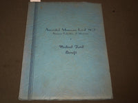 1937 ASSOCIATED MUSICIANS MEDICAL FUND BENEFIT LOCAL 802 PROGRAM - J 2081