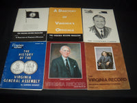 1964-1983 VIRGINIA RECORD MAGAZINE LOT OF 10 ISSUES -GOV LINWOOD HOLTON- O 3375A