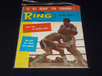 1973 DECEMBER THE RING MAGAZINE - MUHAMMAD ALI FRONT COVER - E 4666