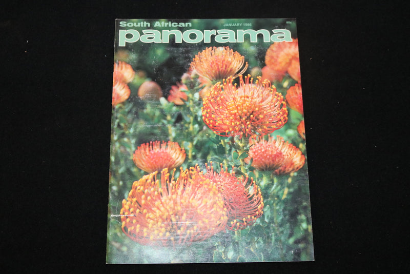1986 JANUARY SOUTH AFRICAN PANORAMA MAGAZINE - FLOWERS COVER - ST 1009S
