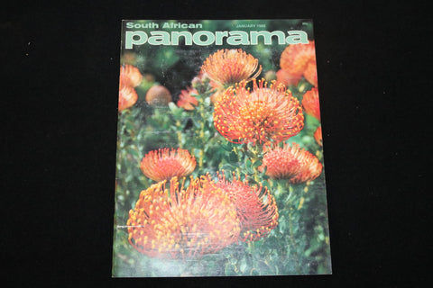 1986 JANUARY SOUTH AFRICAN PANORAMA MAGAZINE - FLOWERS COVER - ST 1009S