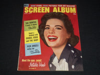 1957 AUGUST-OCTOBER SCREEN ALBUM MAGAZINE - NATALIE WOOD COVER - E 12413