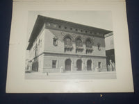 1901 JANUARY THE BRICKBUILDER MAGAZINE - AMERICAN ARCHITECTURE - ST 528A