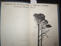 1962 NORTH OF MENDOCINO SOFTCOVER BOOK BY C. GRANT LOOMIS - J 9816
