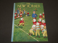 1956 OCTOBER 6 NEW YORKER MAGAZINE FRONT COVER ONLY - GREAT ART FOR FRAMING