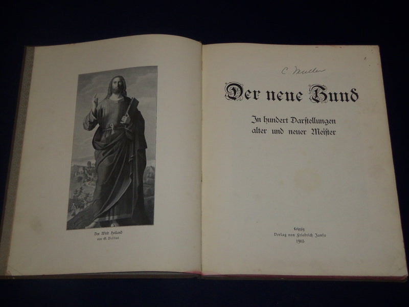 1903 DER NEUE BUND GERMAN BOOK - NICE ILLUSTRATIONS - KD 3468