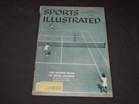 1958 JUNE 30 SPORTS ILLUSTRATED MAGAZINE- GOLDEN RULE OF MIXED DOUBLES -SP 8887