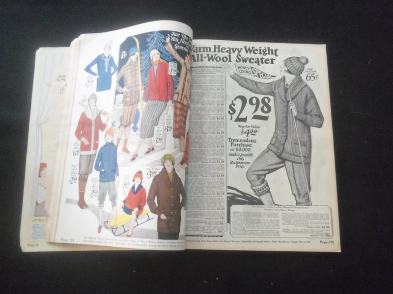 1925-1926 FALL & WINTER NATIONAL CLOAK & SUIT CO. CATALOG-NY & KANSAS CITY-R 94G