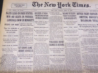 1932 APRIL 25 NEW YORK TIMES - NAZIS LEAD IN 4 STATES, HITLERITES GAIN - NT 4835