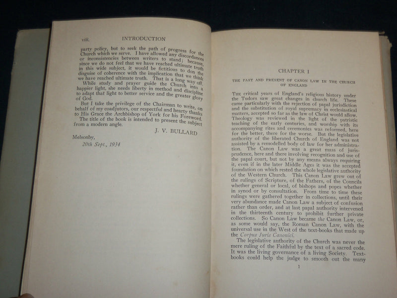 1934 STANDING ORDERS OF THE CHURCH OF ENGLAND HARDCOVER BOOK - KD 7062