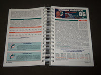 1993-2006 MIAMI DOLPHINS FOOTBALL MEDIA GUIDES LOT OF 5 - KD 4787
