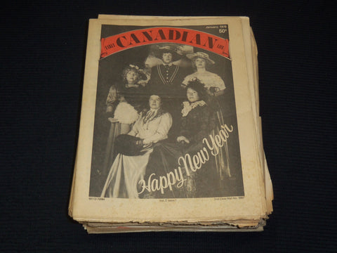 1978-1979 EARLY CANADIAN LIFE MAGAZINES LOT OF 23 ISSUES - O 3815