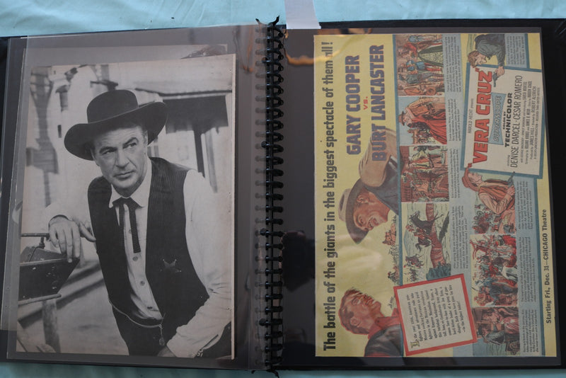 GARY COOPER SCRAPBOOK - E 26483