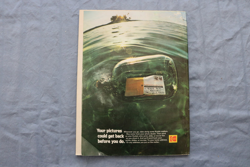 1974 SEPTEMBER POPULAR PHOTOGRAPHY MAGAZINE - MARTIN STICHT COVER - SP 1194S