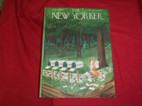 1960 JULY 30 NEW YORKER MAGAZINE FRONT COVER ONLY - GREAT ART FOR FRAMING