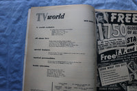 1959 OCTOBER TV WORLD MAGAZINE - EDD BYRNES COVER - ST 1003D