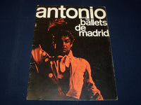 1968 ANTONIO AND THE BALLETS DE MADRID PROGRAM - ROSITA SEGOVIA - J 5102