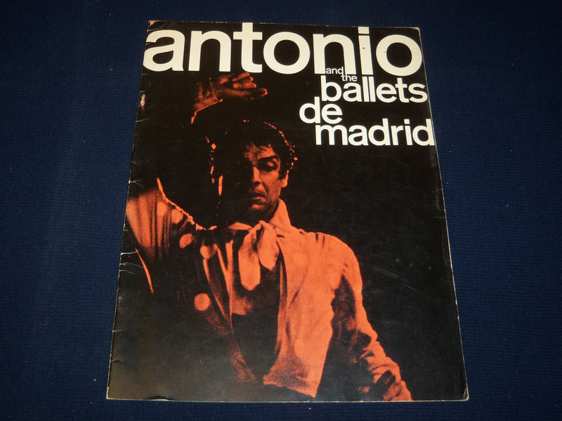 1968 ANTONIO AND THE BALLETS DE MADRID PROGRAM - ROSITA SEGOVIA - J 5102