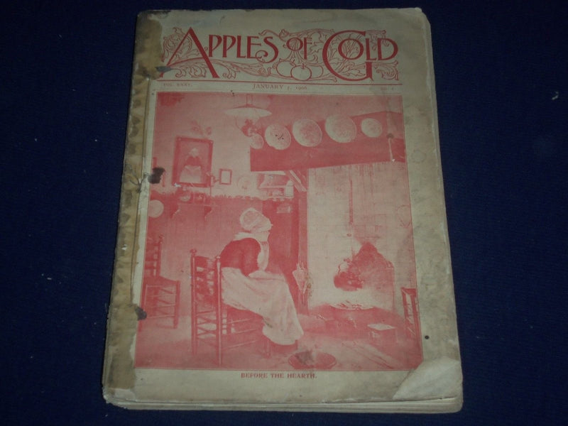 1905-1907 APPLES OF GOOD MAGAZINE BOUND VOL LOT OF 3 - ILLUSTRATIONS - KD 2105