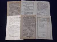 1919-1923 THE STANDARD ETHICAL THINKING MAGAZINE LOT OF 6 ISSUES - O 2695