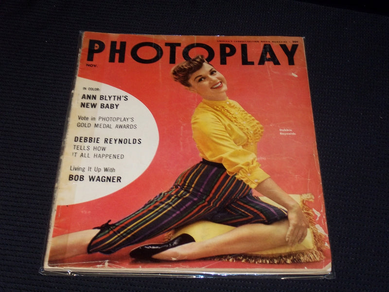 1954 NOVEMBER PHOTOPLAY MAGAZINE - DEBBIE REYNOLDS FRONT COVER - E 1444