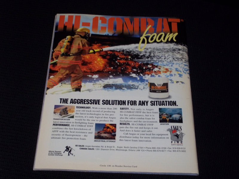 1995 APRIL FIREHOUSE MAGAZINE - AMERICA'S BRAVEST FRONT COVER - E 1690