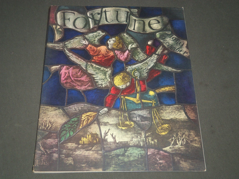 1940 DECEMBER FORTUNE MAGAZINE - GREAT COVER & ADS - F 109