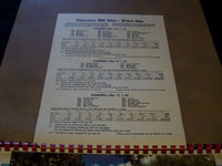 1954 SUPERIOR GIFT LINE HANGERS CALENDAR SALESMAN SAMPLE SHEETS BOOK - C 3