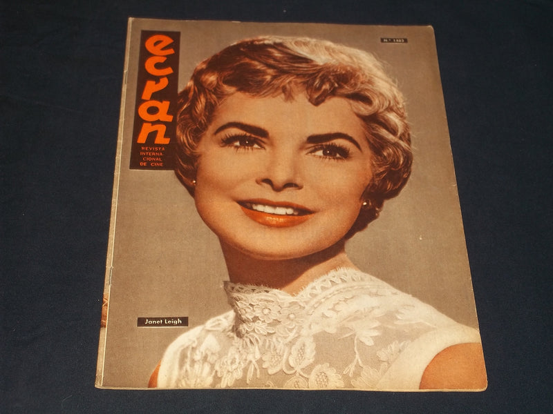 1959 JUNE 23 ECRAN SPANISH MAGAZINE - JANET LEIGH COVER - E 26042