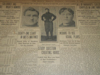 1908 NOV 3 THE BOSTON HERALD - INDICATIONS POINT TO TAFT WITH 304 VOTES - BH 240