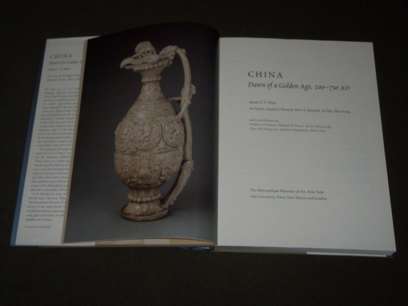 2004 CHINA - DAWN OF A GOLDEN AGE BOOK BY JAMES C. Y. WATT - INSCRIBED - I 1644
