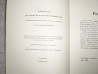 1981 FIFTY YEARS OF A.R.R.L. - 1ST EDITION, 3RD PRINTING - J 6344