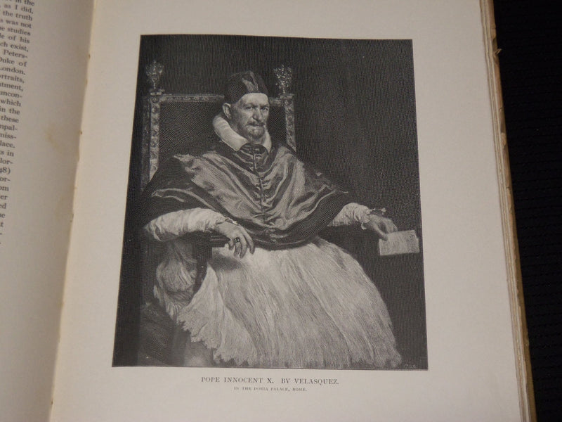 1907 OLD SPANISH MASTERS BOOK BY CAFFIN - ENGRAVED BY TIMOTHY COLE - KD 6132B