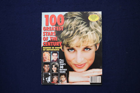 1999 FALL 100 GREATEST STARS MAGAZINE - PRINCESS DIANA COVER - E 18914