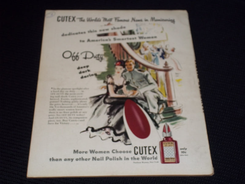 1943 AUGUST SCREEN ROMANCES MAGAZINE - BING CROSBY COVER - E 16528