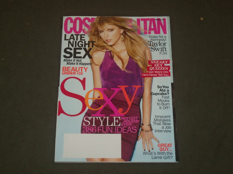 2012 DECEMBER COSMOPOLITAN MAGAZINE - TAYLOR SWIFT - B 1233