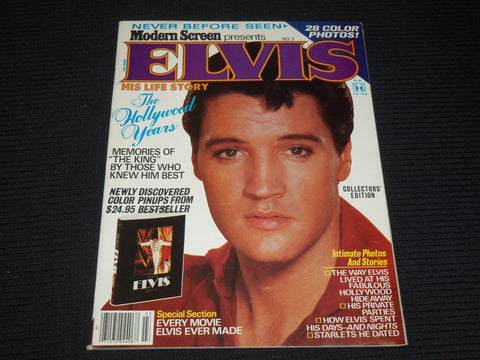 1979 NO. 3 MODERN SCREEN PRESENTS - ELVIS MAGAZINE - ELVIS PRESLEY - E 15479