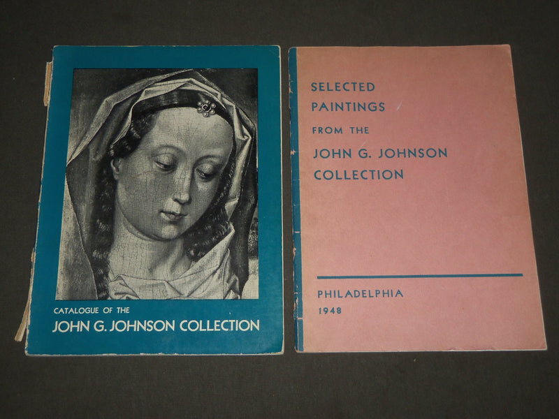 1941-1948 JOHN G. JOHNSON COLLECTION CATALOGS LOT OF 2 - NICE PRINTS - KD 4955
